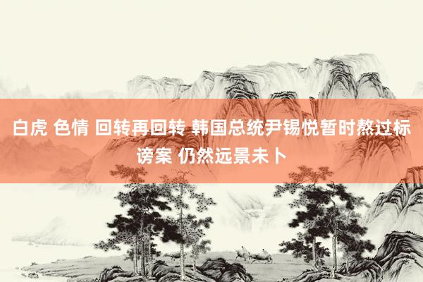 白虎 色情 回转再回转 韩国总统尹锡悦暂时熬过标谤案 仍然远景未卜