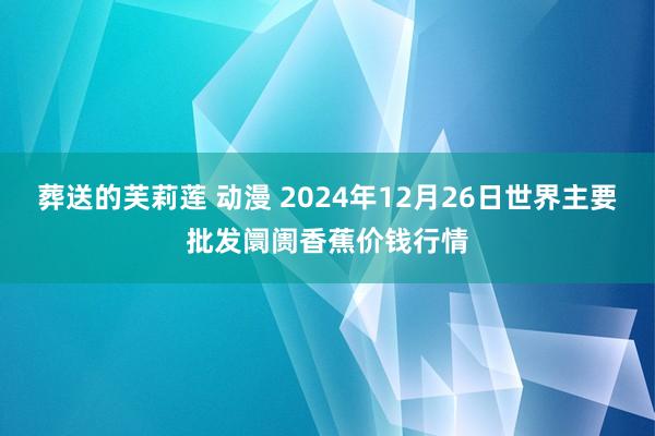 葬送的芙莉莲 动漫 2024年12月26日世界主要批发阛阓香蕉价钱行情