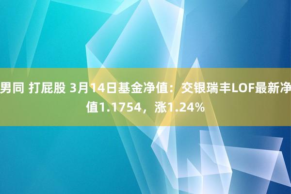 男同 打屁股 3月14日基金净值：交银瑞丰LOF最新净值1.1754，涨1.24%