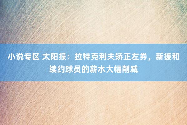 小说专区 太阳报：拉特克利夫矫正左券，新援和续约球员的薪水大幅削减