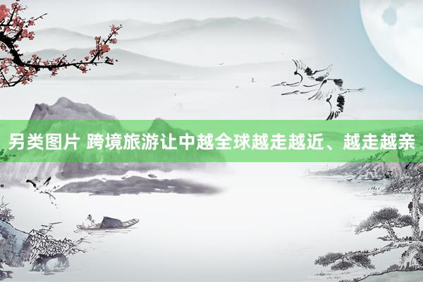 另类图片 跨境旅游让中越全球越走越近、越走越亲